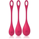 Satisfyer YONI POWER 1 TRAINING bile kegel Red 3 buc