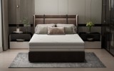 Cumpara ieftin Saltea cu memorie Somnart Memory Tencel 90x200, inaltime 26 cm, 7 zone, aerisiere 3D AirMesh, husa detasabila si lavabila, fermiate medie