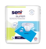 Scutece pentru adulti Super Seni Large, 10 bucati, Seni
