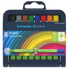 Set Liner Schneider Link-It 0,4 mm, 8 culori