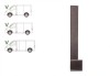 Stalp mijloc Citroen Jumper (230/ 244) 06.1994-08.2006, Fiat Ducato (230/244) 03.1994-09.2006, Peougeot Boxer (230/244) 06.1994-08.2006, partea Stang