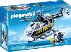 Playmobil City Action - Elicopterul echipei SWAT foto