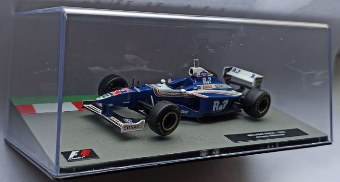 Macheta Williams FW19 Jaques Villeneuve Campion Formula 1 1997 - Altaya F1 1/43