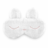 Cumpara ieftin Masca bebelusi pentru somn BabyJem Sleeping Bunny (Culoare: Ecru)