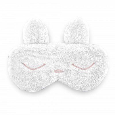 Masca bebelusi pentru somn BabyJem Sleeping Bunny (Culoare: Ecru) foto