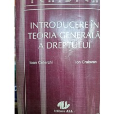 Introducere in teoria generala a dreptului - Ioan Ceterchi