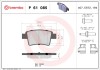 BREMBO P 61 085 PRIME LINE set placute frana,frana disc