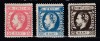 ROMANIA 1872 LP 35 LP 36 LP 37 REGELE CAROL I CU BARBA SERIA DANTELATA GUMA ORIGINALA SARNIERA, Nestampilat