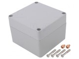 Carcasă Universală Aluminiu Gri IP68 120x122x91mm
