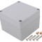 Carcasă Universală Aluminiu Gri IP68 120x122x91mm