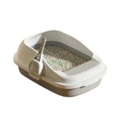 Litiera pentru pisici, deschisa, 47x32x18cm, cu lopata inclusa