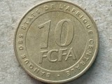 AFRICA CENTRALA-10 FRANCS 2006