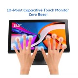 Monitor Tactil de 19.5 Inch cu 10 Puncte de Atingere