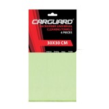 Set 4 lavete microfibra 30x30cm Carguard
