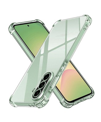 HusaTechsuit Clear Silicone Samsung Galaxy A56 5G Transparent foto