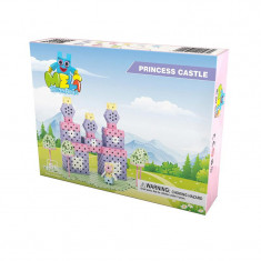 Set creativ de constructie Castelul Printesei, 434 piese, Meli EduKinder World