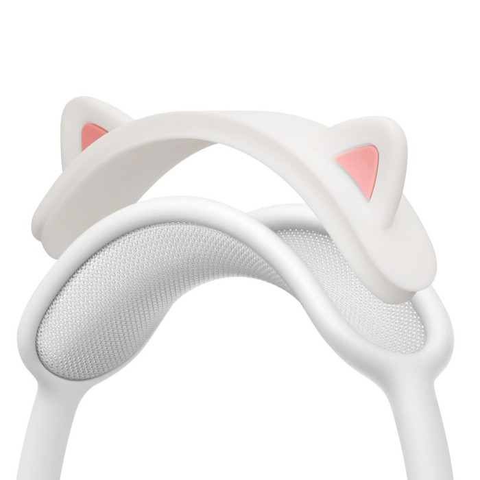 Banda Casti Kwmobile pentru Apple AirPods Max, Alb, Silicon, KWM000025AD001C