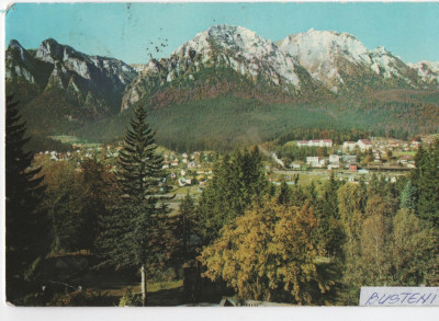 CPI B 11557 CARTE POSTALA - VALEA PRAHOVEI LA BUSTENI foto