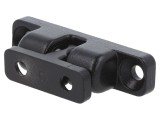 Blocator cu bile pentru profile T, 12mm x 50mm, negru, 30N
