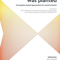 'And a seed was planted...' Occupation based approaches for social inclusion: Volume 3: The context of inclusion Participatory approaches and research