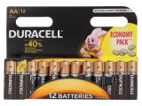 Baterie alcalină AA 1,5V nere&icirc;ncărcabilă BASIC - 12 buc., Duracell