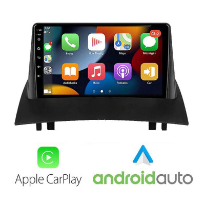 Sistem Multimedia MP5 Renault Megane 2 J-098 Carplay Android Auto Radio Camera USB CarStore Technology foto