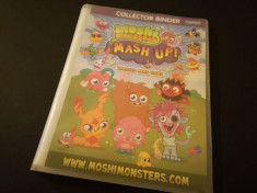 Colectie completa de cartonase Topps Moshi Monsters Mash up in album original foto