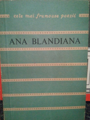 Ana Blandiana - Poeme (1978) foto