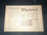 ZIARUL SPORTUL 27 IULIE 1984