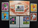 AJMAN 1970 SERIE SI BLOC CM FOTBAL MEXIC MNH