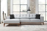 Cumpara ieftin Coltar extensibil Montana Gri deschis 288x160x85 cm