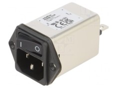 Conector de Alimentare AC Soclu Tata 250VAC 25-85?C foto