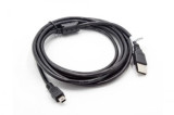 Cablu de date USB mini USB 3.0 metri negru