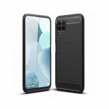 Husa Compatibila cu Huawei P40 Lite Techsuit Carbon Silicone Negru, Carcasa