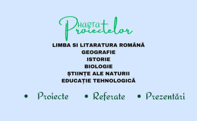 Proiecte, referate și prezentări - gimnaziu + liceu + facultate foto