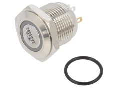 Comutator Anti-Vandalism IP65 &Oslash;16mm 2A 48V