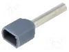 Terminal cu compresie, cablu 0.75mm2, cositorit, BM GROUP - BM 00653