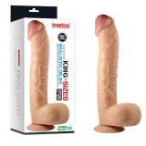 Dildo realistic cu ventuza Lovetoy Legendary 31 cm