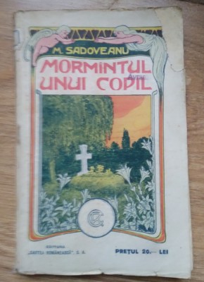 Mormantul unui Copil M. Sadoveanu foto