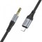 Cablu Audio Lightning - 3.5mm HOCO UPA26, 1m, Negru