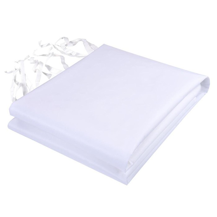 Perete lateral cort evenimente 12 m alb