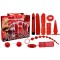 9 Piese Red Roses Set#