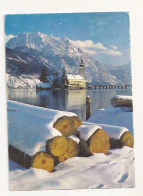 FA7 -Carte Postala - AUSTRIA - Traunsee mit Traunstein, circulata 1981 foto