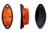 Lampa gabarit Universala, 12/24V, 45x100x40mm (lungime, inaltime x adancime), galbena/portocalie, omologare ECE, Stanga, Dreapta