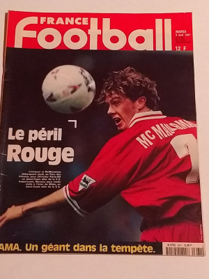 Revista fotbal - &amp;quot;FRANCE FOOTBALL&amp;quot; (08.04.1997) foto