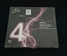 SACD Super Audio Cd London Symphony Orchestra Mahler Symphony 4 Dirijor Valery Gergiev