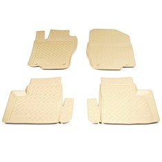 Covorase presuri cauciuc tip tavita Bej Mercedes ML W164 2005-2010 / GL X164 2005-2010