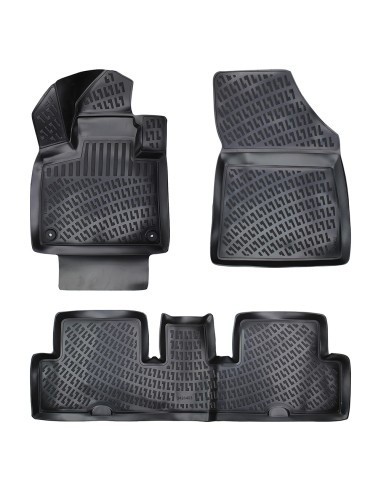 Set covorase auto din cauciuc tip tavita pentru Citroen C4 Picasso II 2013-