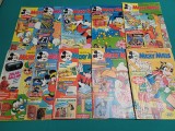 LOT 10 REVISTE MICKY MAUS * 1994 * DIFERITE NUMERE * 33