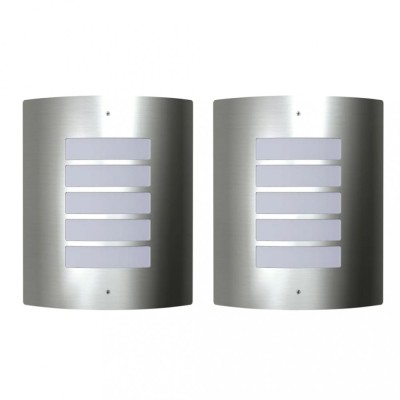 Lampă de exterior 60 W 2 buc 160162 foto